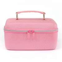 China Supplier Waterproof Protective Hard Shell Protective Pink EVA Bra Carrying Bag