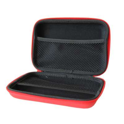 China factory OEM wholesale good shape embossd logo PU leather hard shell eva Tool Case